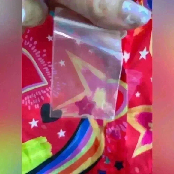 Alden Adair Oliver Top NWOT Star Gazing Bright Pink Button Down Blouse Size XL - Picture 4 of 8